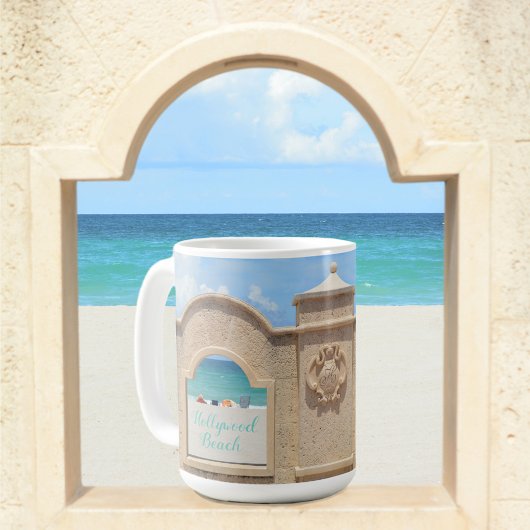 Hollywood Beach Florida Broadwalk Kaffeetasse