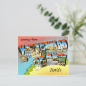 Hollywood Beach Florida Postkarte (Stehend Vorderseite)