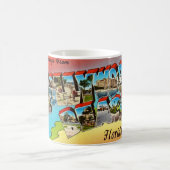 Hollywood Beach Florida Postkarten-Tasse Kaffeetasse (Mittel)