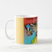 Hollywood Beach Florida Postkarten-Tasse Kaffeetasse (Links)