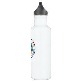 Hollywood Beach Florida Water Bottle Edelstahlflasche (Rechts)