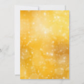 Hollywood Birthday Party Einladungen (Rückseite)