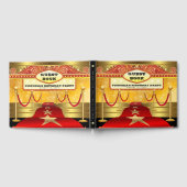 Hollywood Birthday Party Gästebuch (Voll)