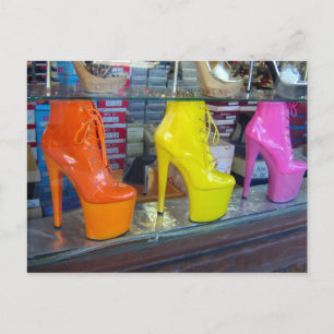 Hollywood Blvd Shoes Postkarte