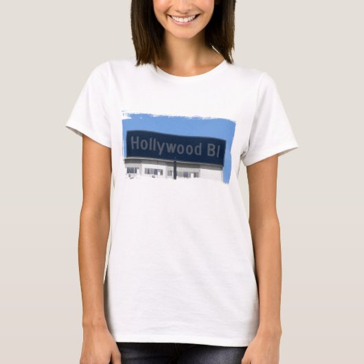 Hollywood Blvd T-Shirt (Vorderseite)