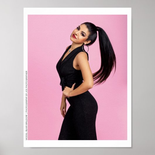 Hollywood Border Portfolio Print (oder Download) Poster (Vorne)