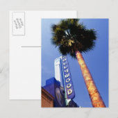 Hollywood Boulevard, Los Angeles Postkarte (Vorne/Hinten)
