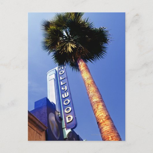 Hollywood Boulevard, Los Angeles Postkarte (Vorderseite)