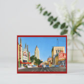 Hollywood Boulevard, Los Angeles Vintag Postkarte (Stehend Vorderseite)