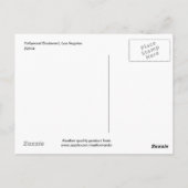 Hollywood Boulevard, Los Angeles Vintag Postkarte (Rückseite)