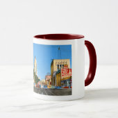 Hollywood Boulevard, Los Angeles Vintag Tasse (VorderseiteRechts)