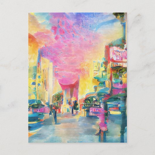 Hollywood Boulevard Postkarte (Vorderseite)