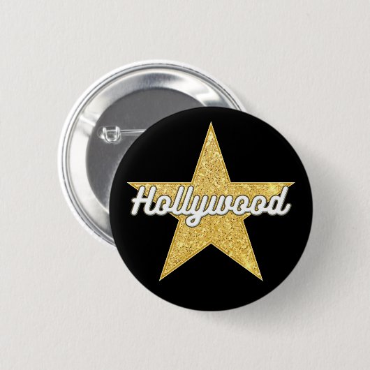 Hollywood Boulevard Script und Star Button (Vorne & Hinten)