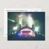 Hollywood Bowl auf der vierten Postkarte (Vorne/Hinten)