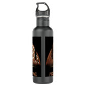 Hollywood Bowl Edelstahlflasche (Rückseite)