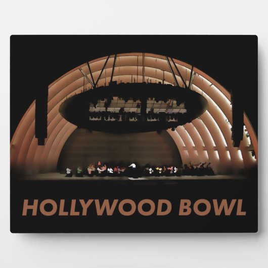 Hollywood Bowl Fotoplatte (Vorderseite)