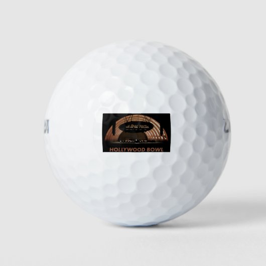 Hollywood Bowl Golfball (Vorderseite)