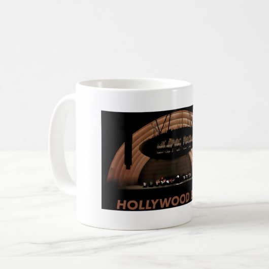 Hollywood Bowl Kaffeetasse (Vorderseite Links)