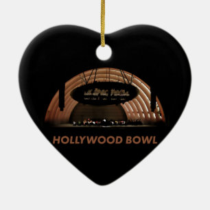 Hollywood Bowl Keramik Ornament
