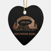 Hollywood Bowl Keramik Ornament (Links)