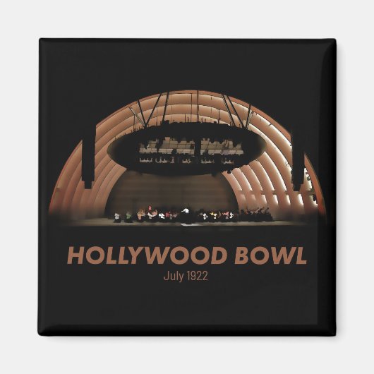 Hollywood Bowl Magnet (Vorne)