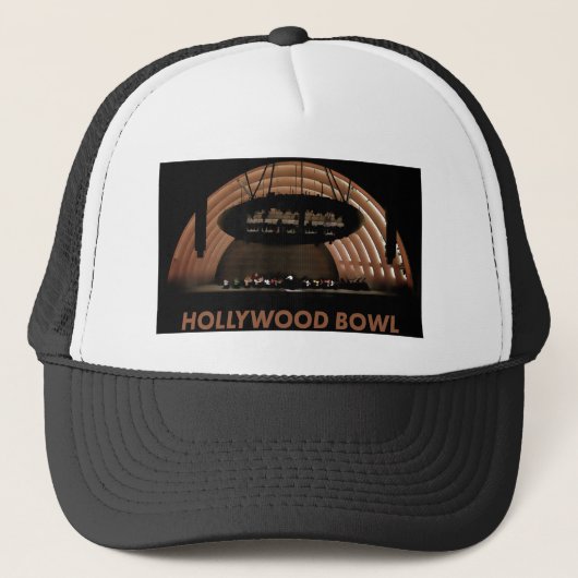 Hollywood Bowl Truckerkappe (Vorderseite)