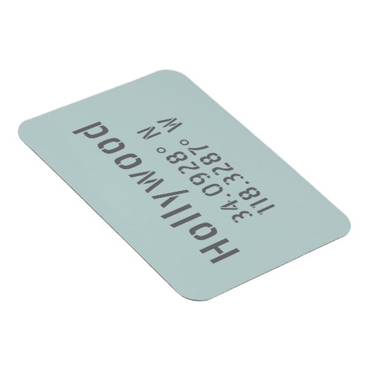 Hollywood Breitengrad Magnet (Rechte Seite)