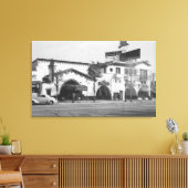 Hollywood, CA Brown Derby Restaurant View Leinwanddruck (Insitu (Wohnzimmer))