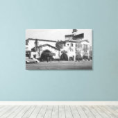 Hollywood, CA Brown Derby Restaurant View Leinwanddruck (Insitu (Holzboden))