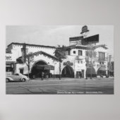 Hollywood, CA Brown Derby Restaurant View Poster (Vorne)