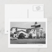 Hollywood, CA Brown Derby Restaurant View Postkarte (Vorne/Hinten)