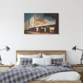 Hollywood, CA - "Ein schwuler Nachtspot" Leinwanddruck (Insitu (Schlafzimmer))