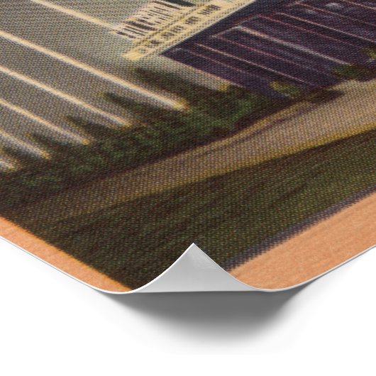 Hollywood, CA - "Ein schwuler Nachtspot" Poster (Ecke)