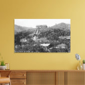 Hollywood, CA Japanese Gardens View Fotografy Leinwanddruck (Insitu (Wohnzimmer))