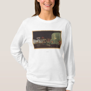 Hollywood, CA - Rebe-Straße vom Sonnenuntergang T-Shirt