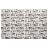 Hollywood Cabaret Restaurant und Print der 30er Ja Stoff (Fat Quarter (45,7 x 55,9 cm))