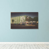 Hollywood, CAEarl Carroll Theater & Restaurant Leinwanddruck (Insitu (Holzboden))