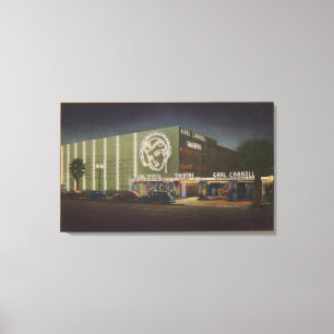 Hollywood, CAEarl Carroll Theater u. Restaurant Leinwanddruck