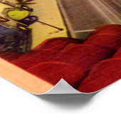 Hollywood California Hollywood Boulevard Poster (Ecke)