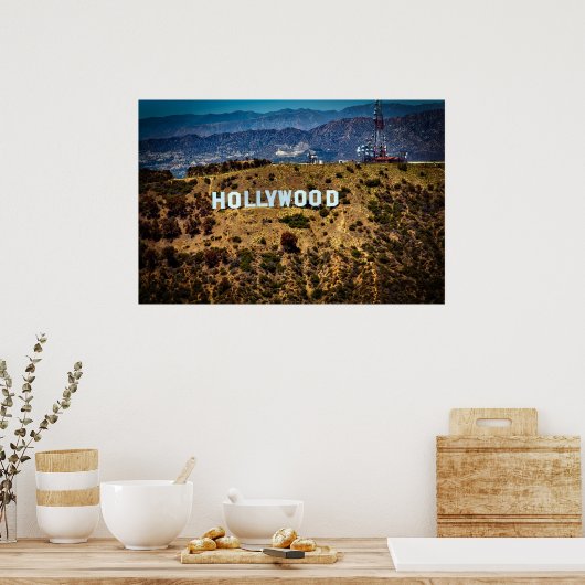 Hollywood California Poster (Küche)