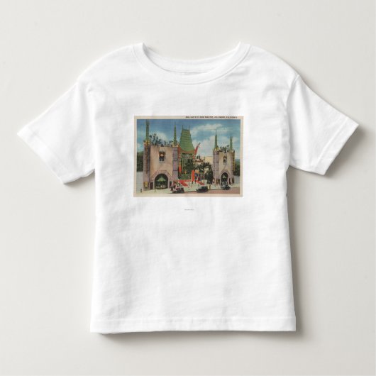 Hollywood, CAView von Graumans chinesischem Kleinkind T-shirt (Vorderseite)