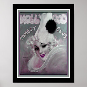 Hollywood Comedy Club 1923 Poster