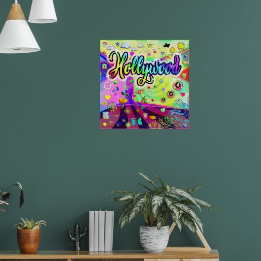 Hollywood Cool Energy Poster (Wohnzimmer 1)
