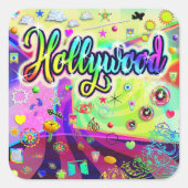 Hollywood Cool Energy Sticker (Vorderseite)
