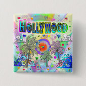 Hollywood Deep Dream Button (Vorderseite)