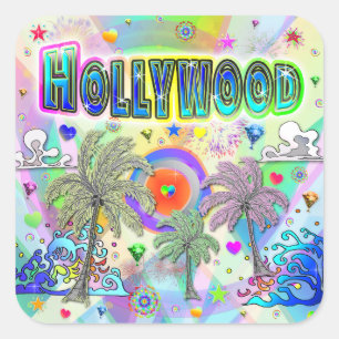 Hollywood Deep Dream Sticker