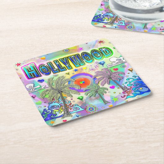 Hollywood Deep Dream Untersetzer (angewinkelt)