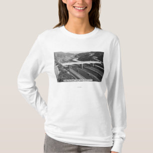Hollywood, Durchlauf-Autobahn-Ansicht CAs Cahuenga T-Shirt