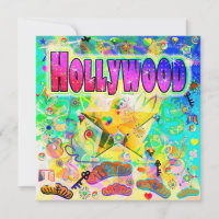 Hollywood-Epoche-Stunde-Grußkarte