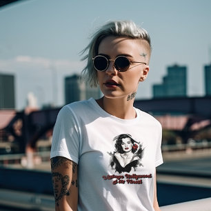 Hollywood feines Vintages Retro-Design T-Shirt